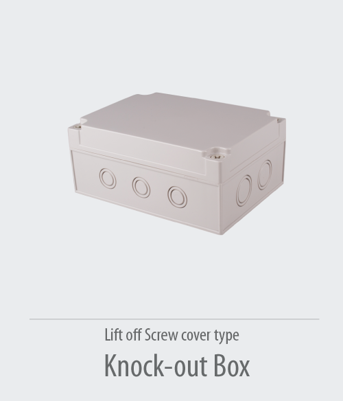 Knock-out-Box